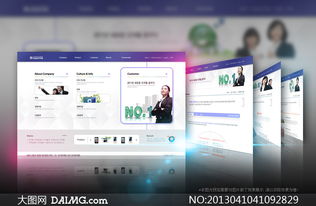 中小型企業(yè)網站設計模板源文件及網頁設計要點